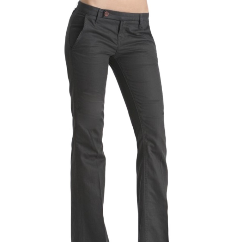 Raven Denim Mackenzie Trouser in Forest Green